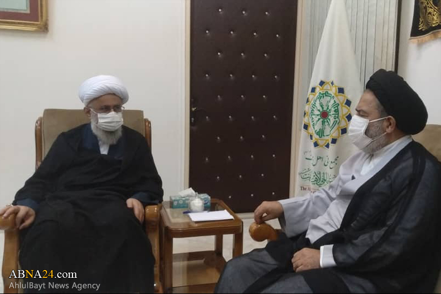 عکس خبری/ دیدار نماینده ولی فقیه در امور حج و زیارت با آیت الله رمضانی