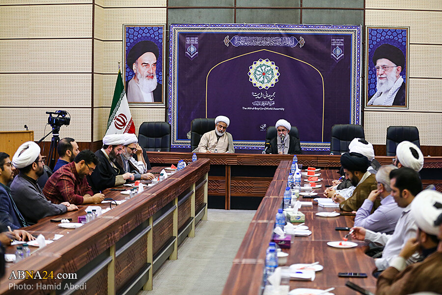 گزارش تصویری | جلسه «اخلاق اداری» با سخنرانی دبیرکل مجمع جهانی اهل‌بیت(ع)