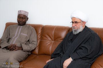 دیدار آیت‌الله رمضانی با نماینده رئیس‌جمهور سنگال در امور دینی/ تأکید بر گسترش همکاری‌های علمی و فرهنگی ایران و سنگال