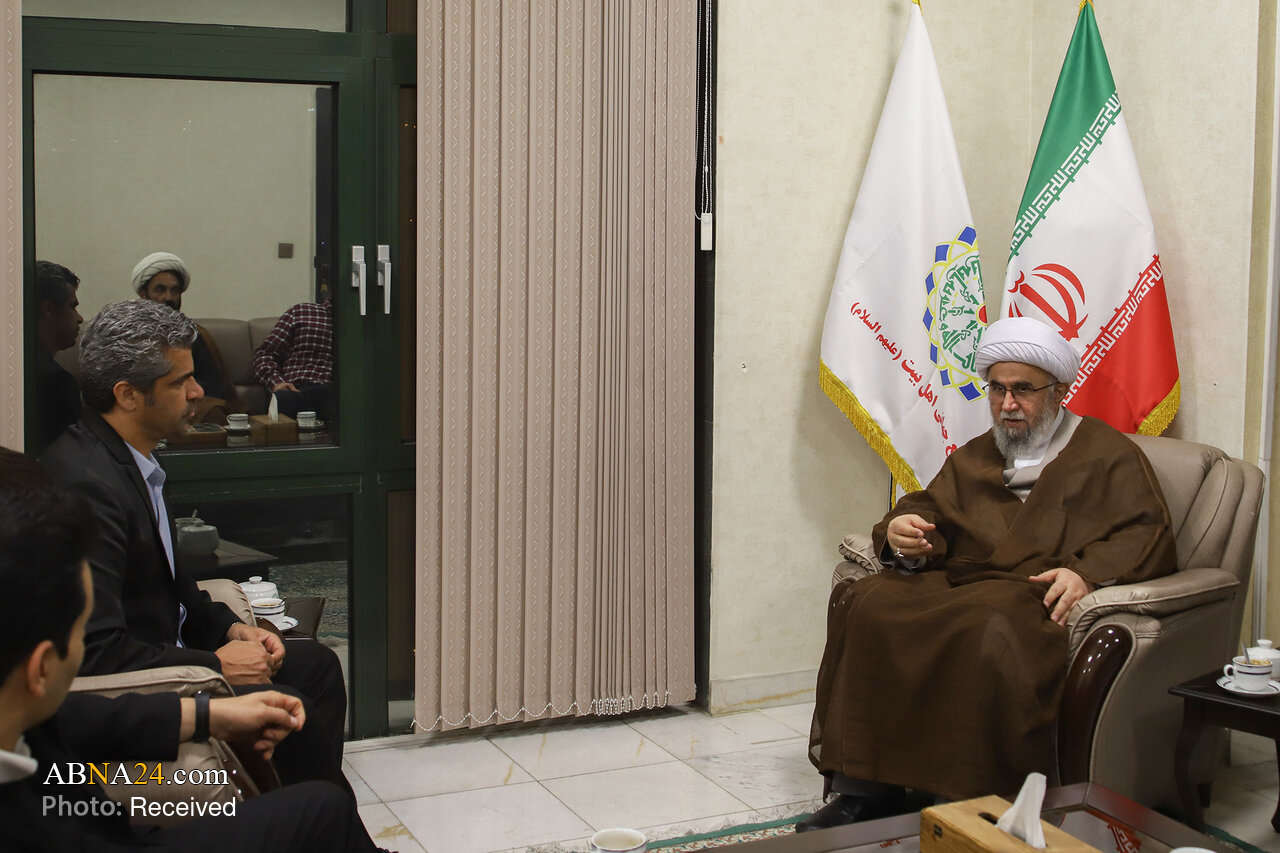 گزارش تصویری | دیدار رئیس فدراسیون تکواندو با دبیرکل مجمع جهانی اهل‌بیت(ع)