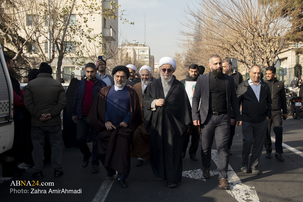 گزارش تصویری | حضور دبیرکل مجمع جهانی اهل‌بیت(ع) در راهپیمایی همبستگی ملی در تهران