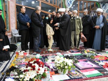 تجلیل آیت‌الله رمضانی از ایثار شهدای خدمت و مدافعان امنیت در گیلان