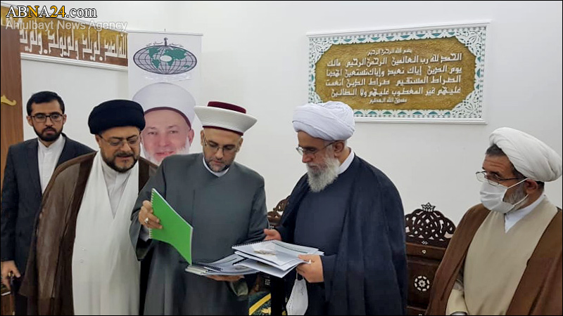گزارش تصویری/ دیدار آیت‌الله رمضانی با دبیرکل جنبش “حرکه الامه”