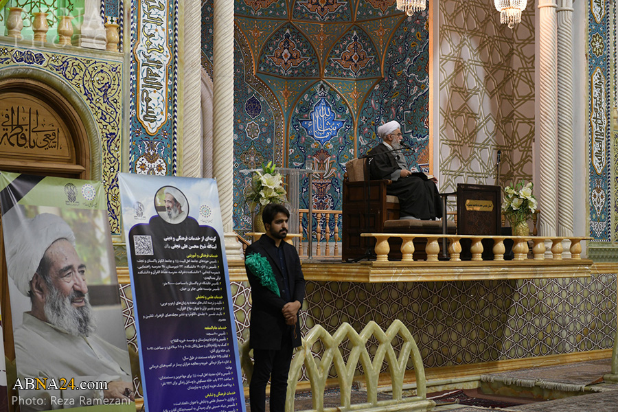 ویدیو | آیت‌الله رمضانی دبیرکل مجمع جهانی اهل‌بیت(ع): آیت‌الله نجفی عالم خدوم بود