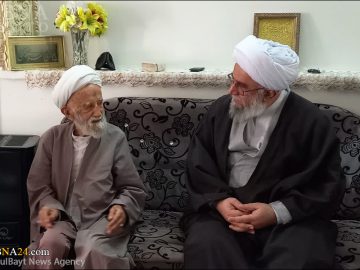 عیادت عضو مجلس خبرگان رهبری از حجت‌الاسلام قدس