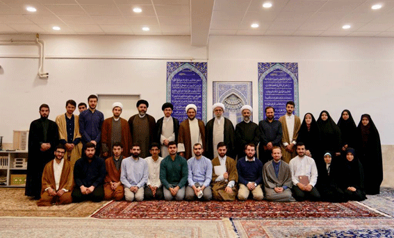 آخرین جلسه درس اخلاق آیت الله رمضانی در حوزه علمیه هامبورگ