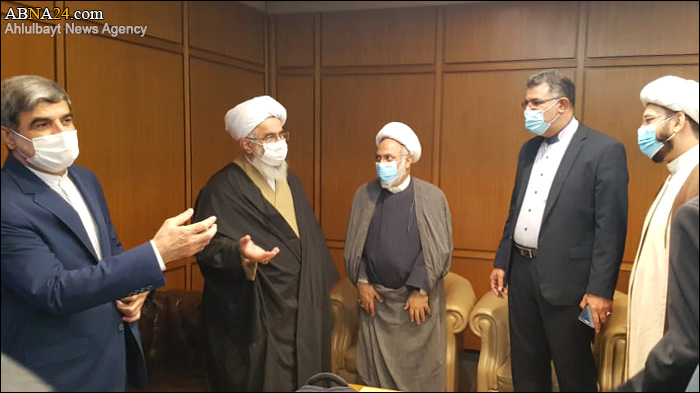 استقبال از دبیرکل مجمع جهانی اهل‌بیت(ع) در فرودگاه بیروت