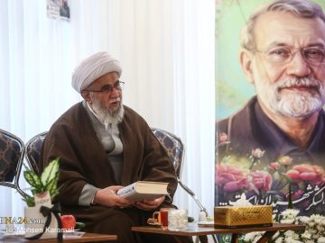 گزارش تصویری | دیدار دبیرکل مجمع جهانی اهل‌بیت(ع) با خانواده شهید دکتر علی لاریجانی