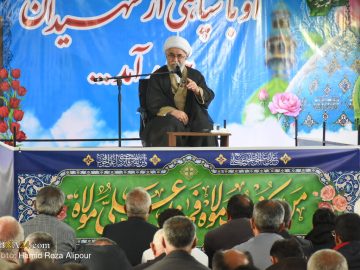 گزارش تصویری | مراسم دعای ندبه در گلزار شهدای رحیم‌آباد