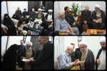 دیدار آیت‌الله رمضانی با خانواده شهیدان محسن مهدوی‌مقدم و عباس نیکویی در شفت