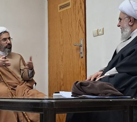 دیدار صمیمانه حجت‌الاسلام و المسلمین کاظمی با آیت‌الله رمضانی