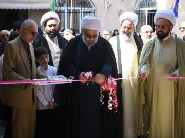 گزارش تصویری | افتتاح حسینیه آیت‌الله بهجت رشت با حضور آیت‌الله رمضانی