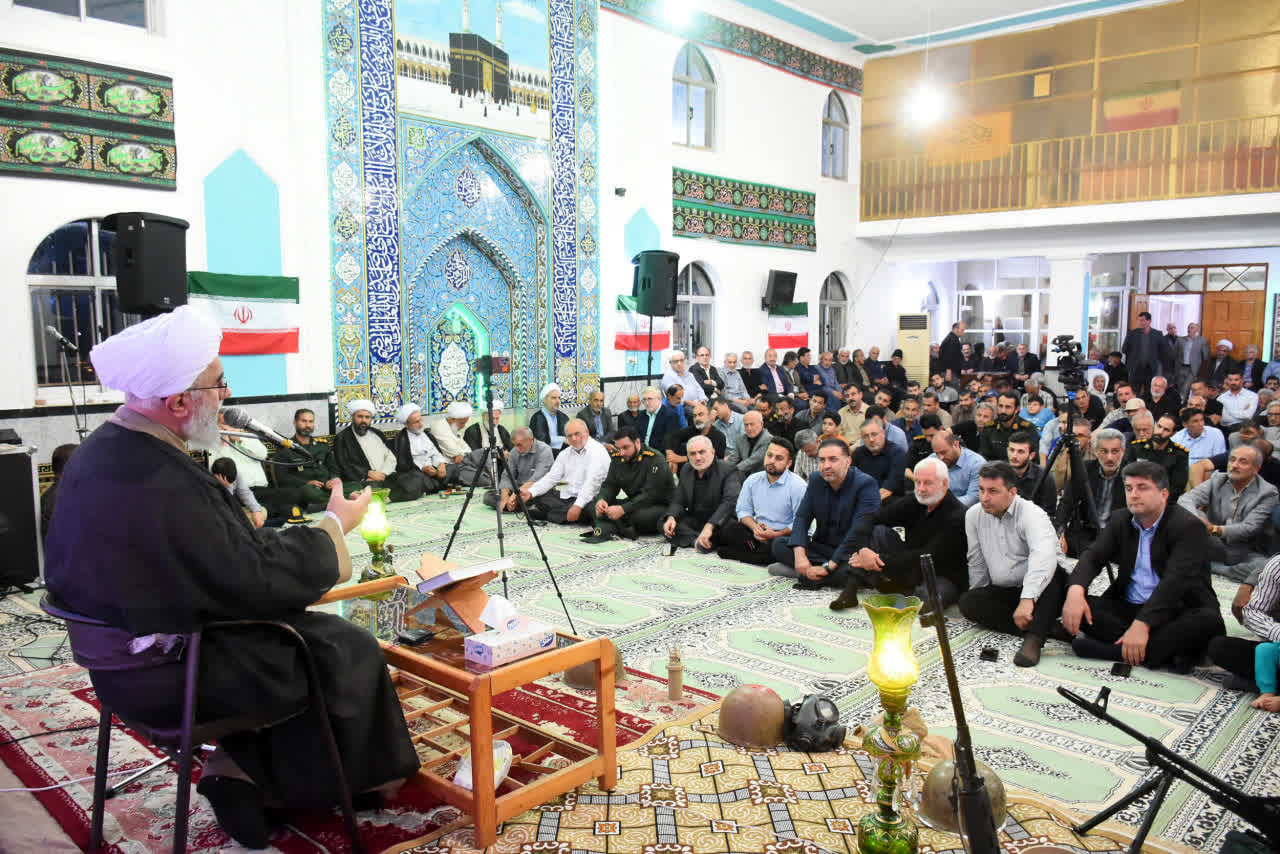 گزارش تصویری | یادواره شهدای روستای خرطوم شفت با سخنرانی آیت الله رمضانی